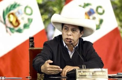 CRISIS EN PERÚ. EL CONGRESO APROBÓ UNA MOCIÓN UE EXHORTA A CASTILLO A RENUNCIAR