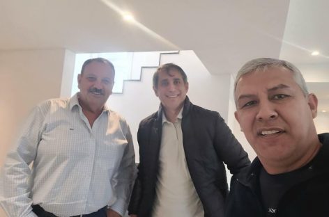 PAREDES URQUIZA. «ENCONTRÉ UN GOBERNADOR ABIERTO AL DIÁLOGO»