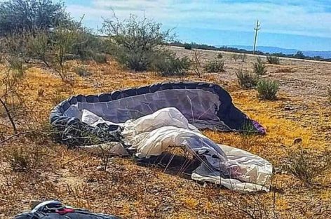 TRAGEDIA. VOLABA EN PARAPENTE, SE PRECIPITÓ A TIERRA Y MURIÓ