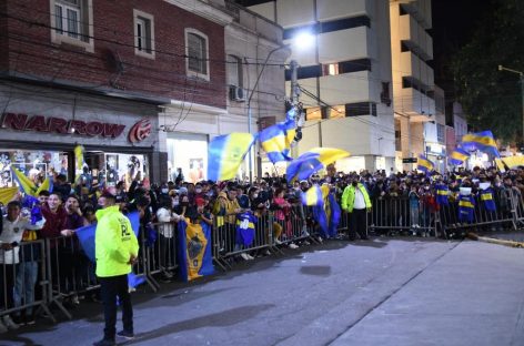 COPA ARGENTINA. BOCA vs. FERRO TRAS MULTITUDINARIO RECIBIMIENTO XENEIXE