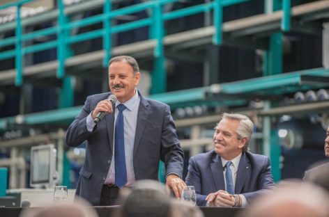 QUINTELA Y ALBERTO FERNANDEZ EN LA RIOJA: «ESTAMOS CUMPLIENDO CON LA PROMESA DE GENERAR TRABAJO»