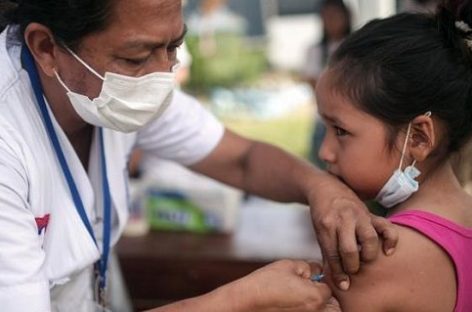 CONVOCAN A VACUNARSE A NIÑOS Y NIÑAS EN EDAD ESCOLAR