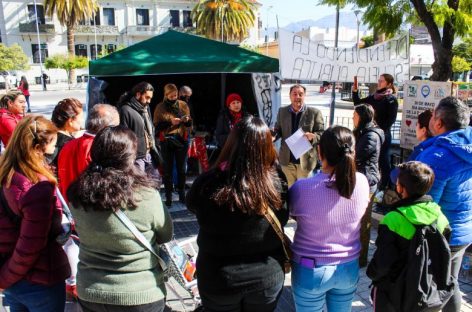 EL MUNICIPIO AUTORIZA ACAMPE Y TENSA LA CUERDA CON EL GOBIERNO
