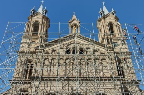 90 DÍAS DE REFACCIONES PARA LA IGLESIA CATEDRAL: ILUMINACIÓN Y LIMPIEZA