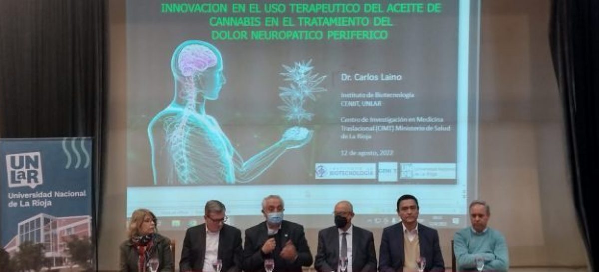 JORNADA INTERNACIONAL EN LA RIOJA SOBRE USO TERAPÉUTICO DEL CANNABIS