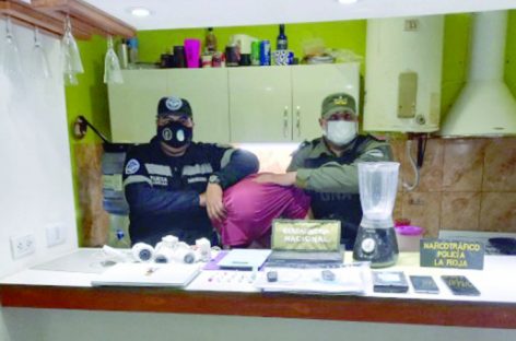 CHILECITO. DESBARATAN UNA RED DE COMERCIALIZACIÓN DE COCAÍNA