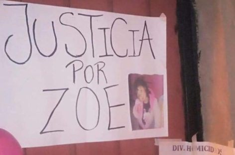 FAMILIARES DE ZOE IMPULSARÁN LA CREACIÓN DE UNA «LEY ZOE»