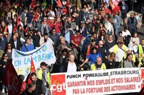 FRANCIA. NUEVA JORNADA DE PROTESTA CONTRA LA REFORMA PREVISIONAL