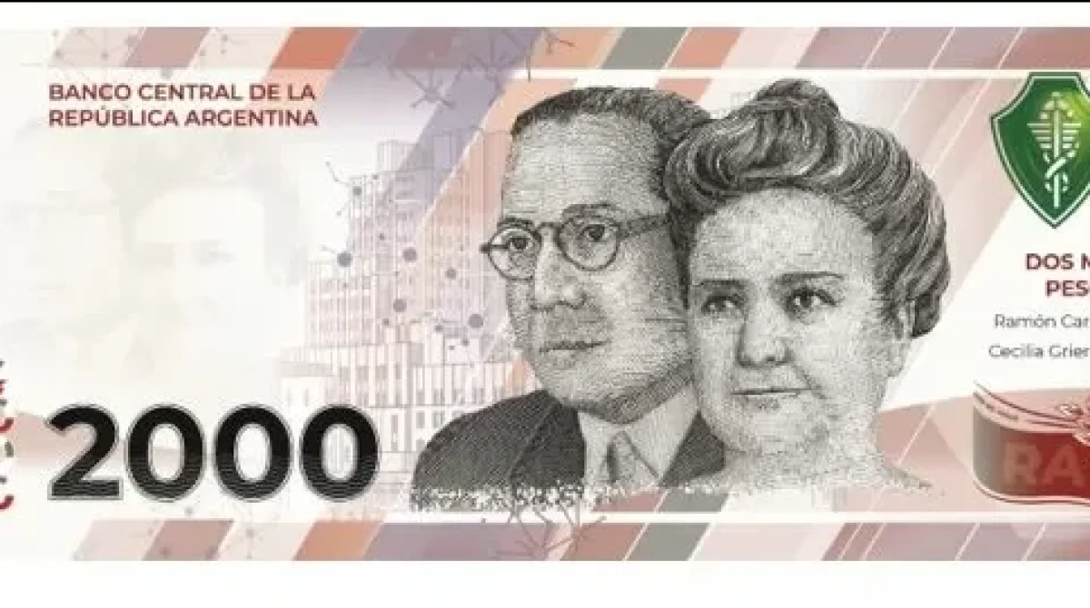 OFICIAL. SE LANZARÁ AL CIRCUITO ECONÓMICO EL BILLETE DE $2.000