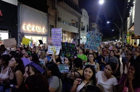 8M. MASIVA MARCHA FEMINISTA EN LA RIOJA CON CONSIGNAS CLARAS