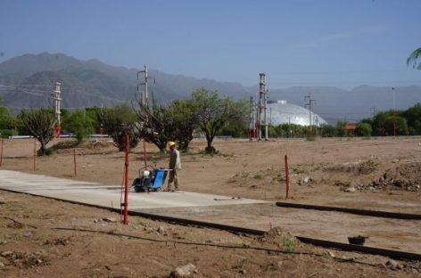 AVANZA LA CONSTRUCCIÓN DEL PARQUE LINEAL