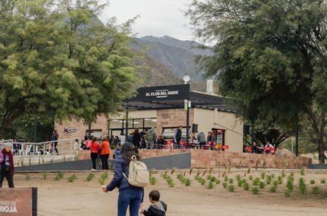 EL DIQUE LOS SAUCES YA TIENE SU PROPIO PASEO: FUE INAUGURADO POR QUINTELA