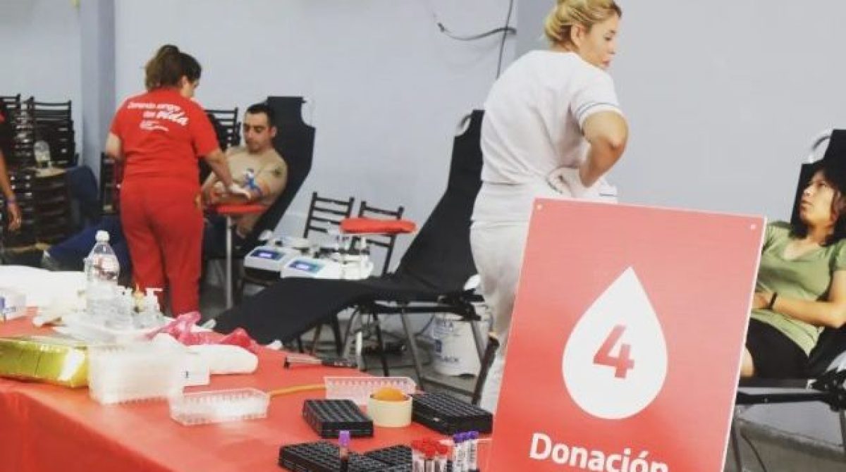 PIDEN A LA POBLACIÓN CONCURRIR A DONAR SANGRE PARA SOSTENER STOCK DISPONIBLE