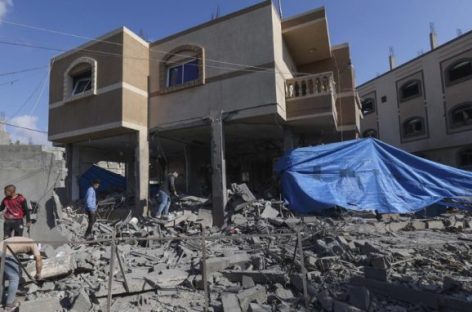 AL MENOS 13 PALESTINOS MUERTOS TRAS ATAQUE DE ISRAEL A LA FRANJA DE GAZA