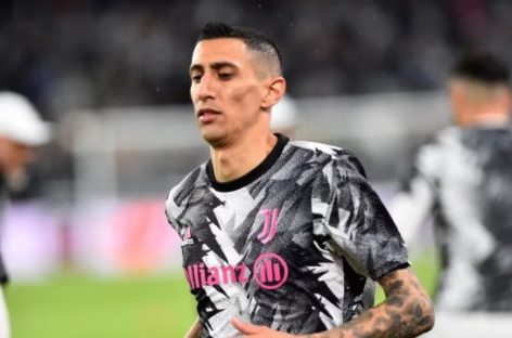 ÁNGEL DI MARÍA SE VA DE LA JUVENTUS. «HE LLEGADO AL FINAL DE UNA ETAPA COMPLICADA»