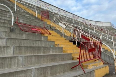 ESTADIO DE VARGAS. ELEVARÁN A COPA ARGENTINA INFORME DE DAÑOS Y PEDIRÁN SANCIONES