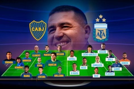 SE VIENE LA DESPEDIDA DE ROMÁN: CÓMO FORMARÁN LOS EQUIPOS DE BOCA Y LA SELECCIÓN ARGENTINA