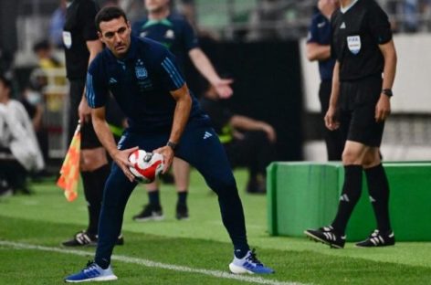 SCALONI CONFIRMÓ QUE MESSI, DI MARÍA Y OTAMENDI NO VIAJARÁN A INDONESIA