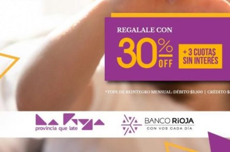 TE SUPER BANCO DÍA DEL PADRE: 30% DE DESCUENTO Y 3 CUOTAS SIN INTERÉS