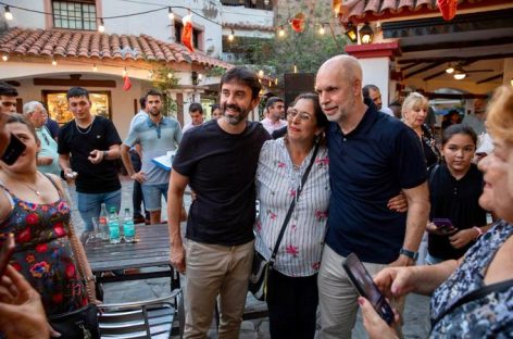 FELIPE ALVAREZ PIDIÓ EL RESPALDO RIOJANO PARA RODRÍGUEZ LARRETA