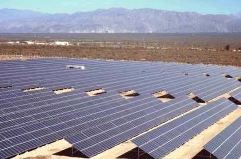 PARQUE SOLAR. LA PROVINCIA LOGRÓ FINANCIAMIENTO POR USD 55 MILLONES