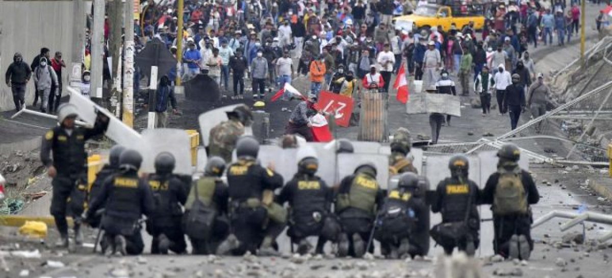 PERÚ VUELVE A LAS PROTESTAS CONTRA LA PRESIDENTA BOLUARTE