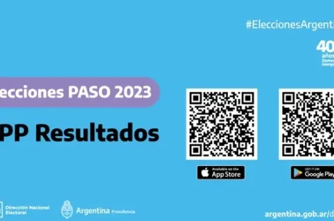 PASO. LANZARON UNA APP PARA SEGUIR LOS RESULTADOS DE LAS ELECCIONES