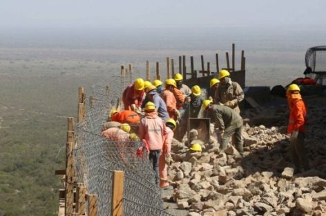DESPIDIERON A 54 TRABAJADORES EN LA OBRA DE LA RUTA NACIONAL 75