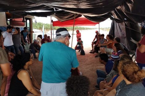 SAN BLAS. OBRA POR LA CRISIS HÍDRICA Y NEGOCIACIONES CON FINCA DE PISTACHO