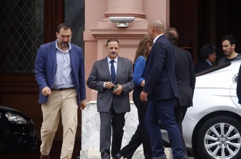 QUINTELA RATIFICÓ QUE EL PJ RIOJANO «NO ACOMPAÑARÁ LEY DE BASES» EN SENADO