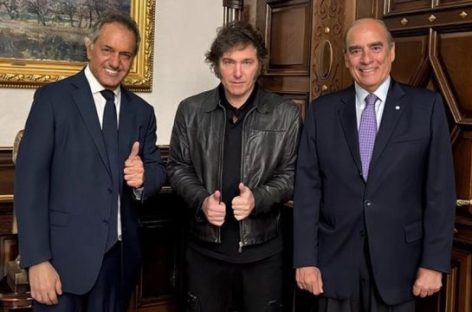 EL PERONISTA SCIOLI SE SUMÓ AL GABINETE DE JAVIER MILEI