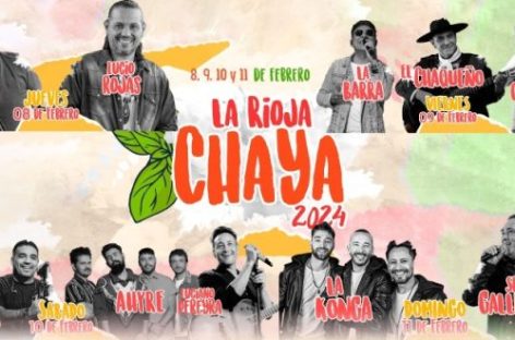 ESTE JUEVES ARRANCA ‘LA RIOJA CHAYA’, EL FESTIVAL DE CASTRO PRODUCCIONES