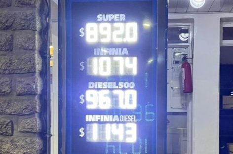 YPF AUMENTÓ LOS COMBUSTIBLES: LOS PRECIOS EN LA RIOJA