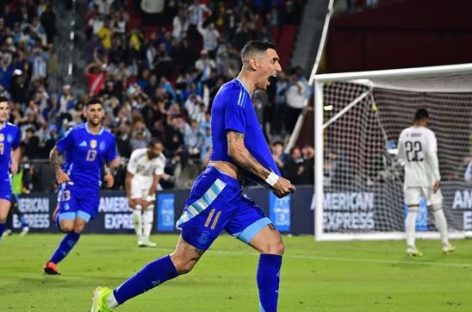 ARGENTINA VENCIÓ A COSTA RICA Y CERRÓ SU GIRA POR LOS EEUU