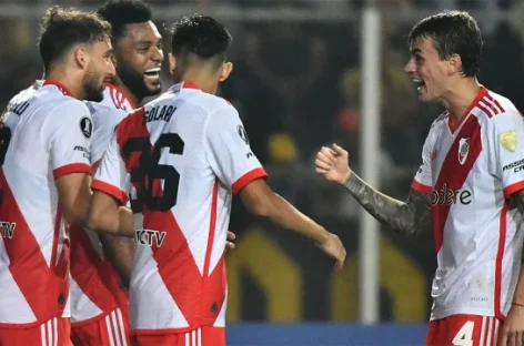 RIVER TUVO UN DEBUT GANADOR EN LA LIBERTADORES: VENCIÓ 2-0 A DEPORTIVO TÁCHIRA  