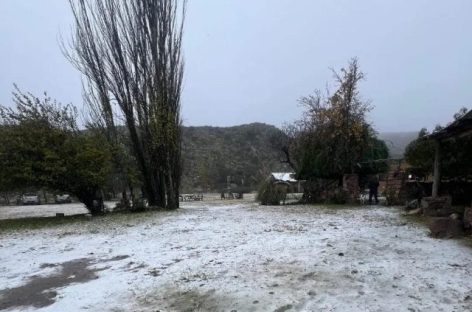 ARRANCÓ LA SEMANA CON SENSACIÓN TÉRMICA BAJO CERO EN LA RIOJA