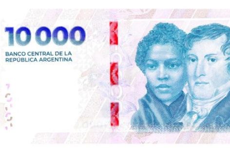 EL BANCO CENTRAL PUSO EN CIRCULACIÓN EL BILLETE DE $10.000