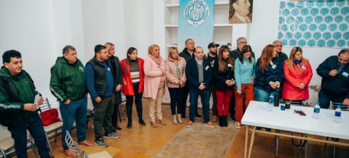 34 GREMIOS APOYARON LA UNIFICACIÓN DE LAS CGT’S Y LA COMANDA UN BINOMIO