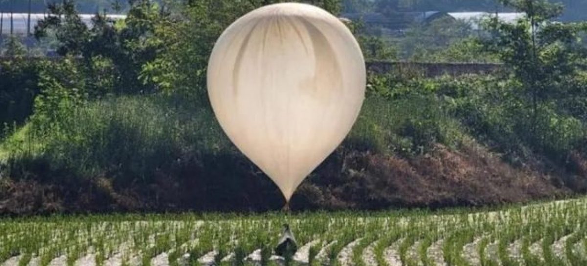 INSÓLITA GUERRA CON GLOBOS AEROSTÁTICOS ENTRE LAS DOS COREAS