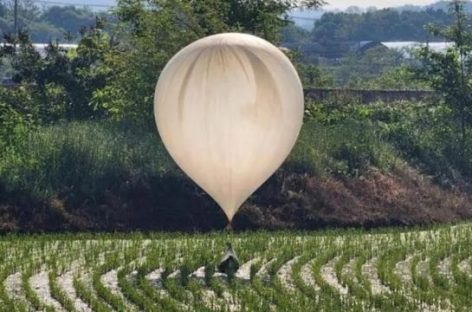 INSÓLITA GUERRA CON GLOBOS AEROSTÁTICOS ENTRE LAS DOS COREAS