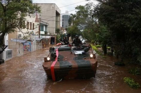 INUNDACIONES EN BRASIL. HAY MÁS DE 100 MUERTOS Y 128 DESAPARECIDOS