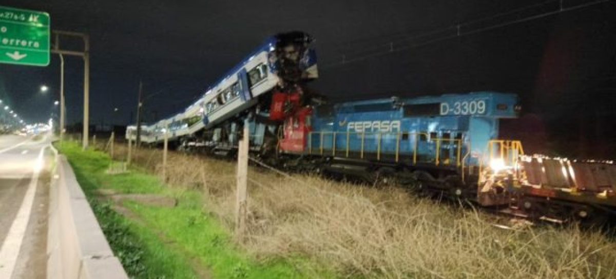 CHOQUE DE TRENES EN CHILE DEJÓ AL MENOS DOS MUERTOS Y 9 HERIDOS