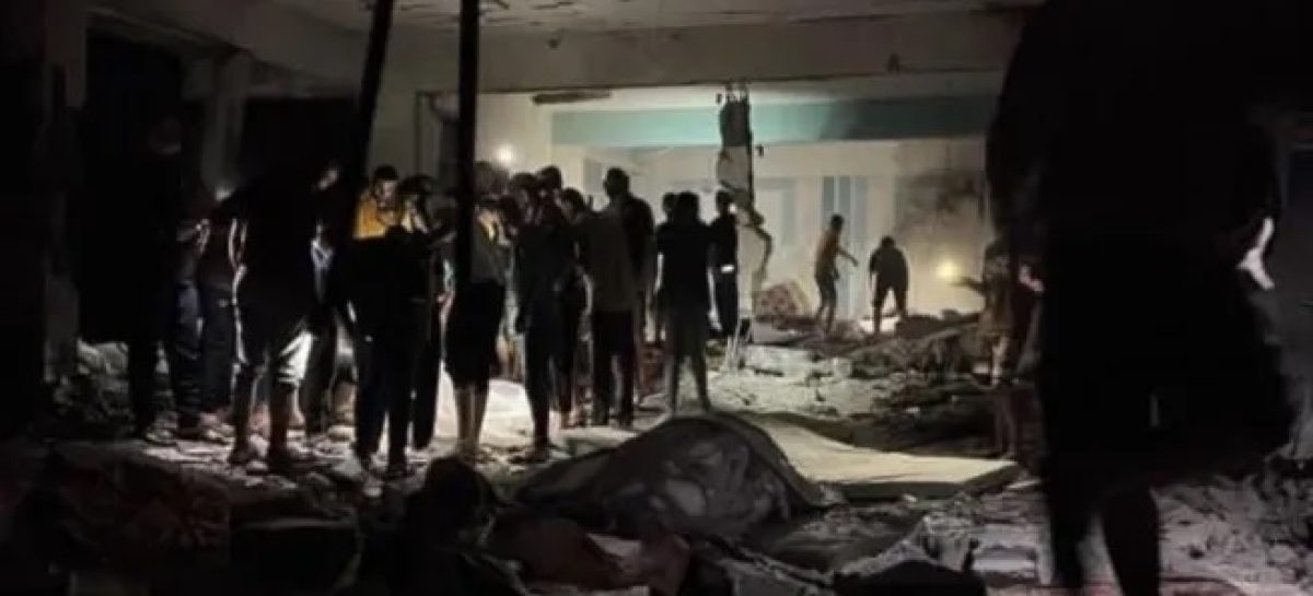ISRAEL BOMBARDEÓ UNA ESCUELA DE LA ONU EN GAZA: HAY AL MENOS 27 MUERTOS