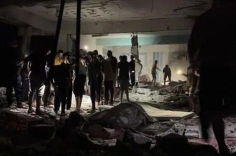 ISRAEL BOMBARDEÓ UNA ESCUELA DE LA ONU EN GAZA: HAY AL MENOS 27 MUERTOS