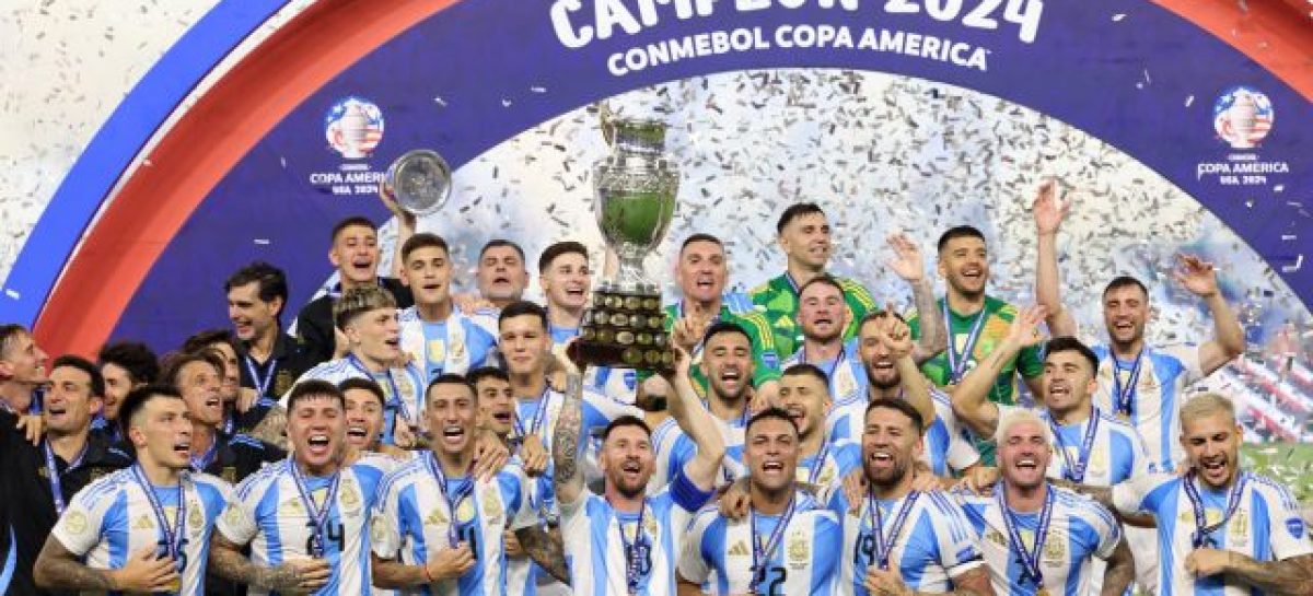 ARGENTINA BICAMPEÓN DE AMÉRICA!!