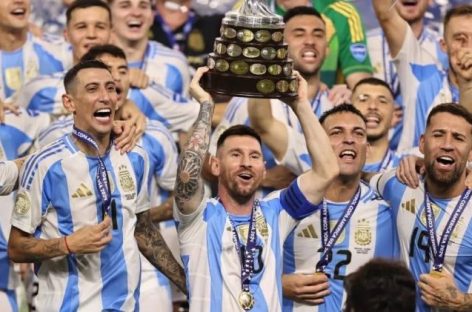 LA SELECCIÓN ARGENTINA SE CONSOLIDÓ EN EL 1° PUESTO DEL RANKING FIFA