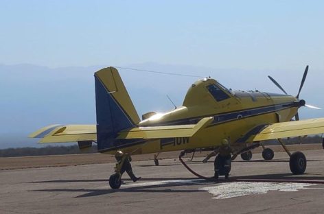 CORDÓN DEL VELASCO. HALLARON SIN VIDA AL PILOTO DEL AVIÓN HIDRANTE SINIESTRADO