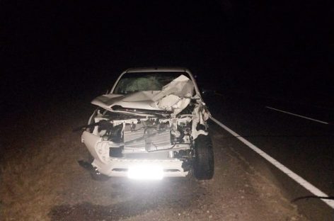 GRAVE ACCIDENTE DE INTENDENTA DE SANTIAGO DEL ESTERO EN LA RIOJA