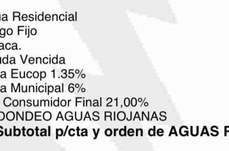 NACIÓN PROHÍBE A MUNICIPIOS INCLUIR TASAS EN BOLETAS DE SERVICIOS