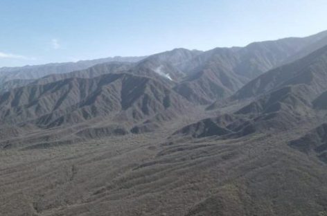 DESTACAN QUE ESTÁ CONTENIDO EL INCENDIO EN EL VELASCO